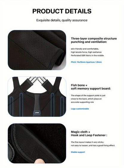 Adjustable Back Supporter for Posture