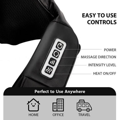 Neck Shoulder Back Massager with Heat