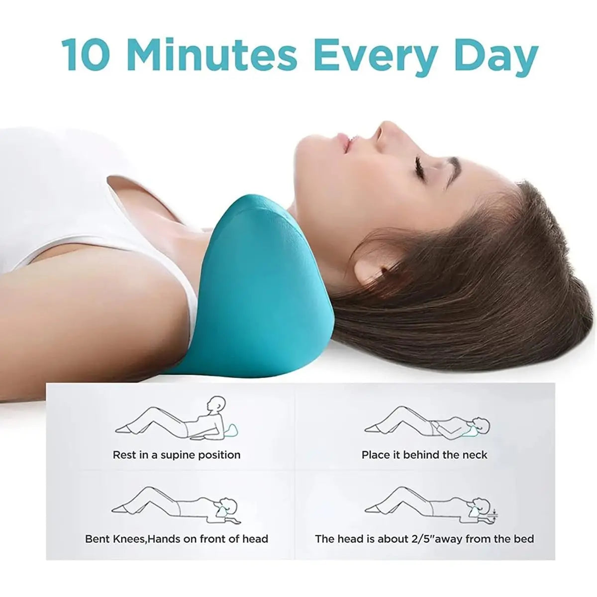 Ergonomic Cervical Support Pillow