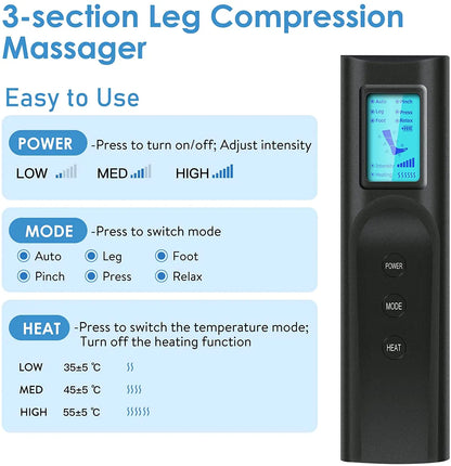 Air Compression Leg Massager